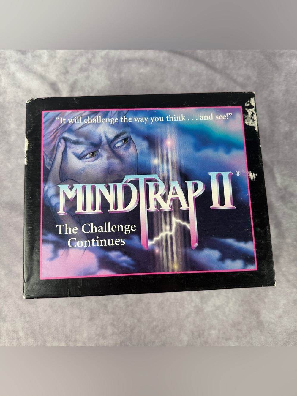 MindTrap II The Challenge Continues Board Game 1997 Strategy Brain Teaser